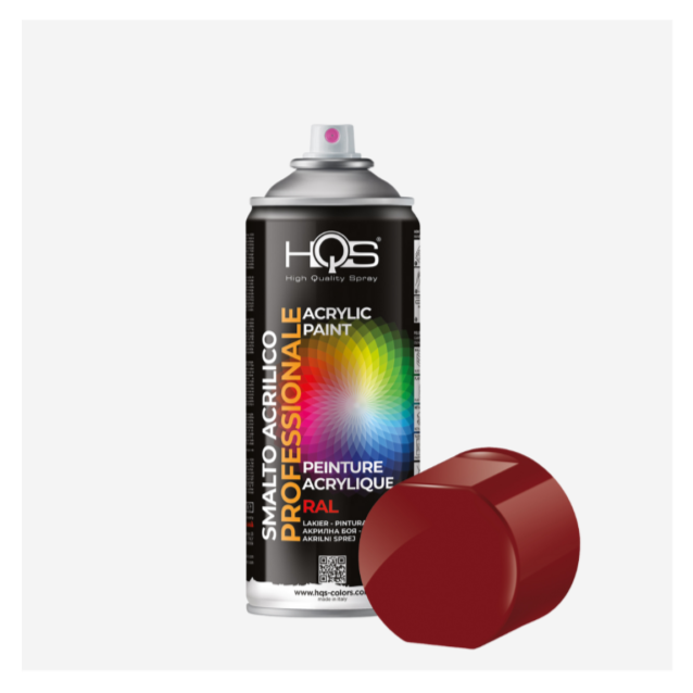 Bombe de peinture rouge rubis RAL 3003