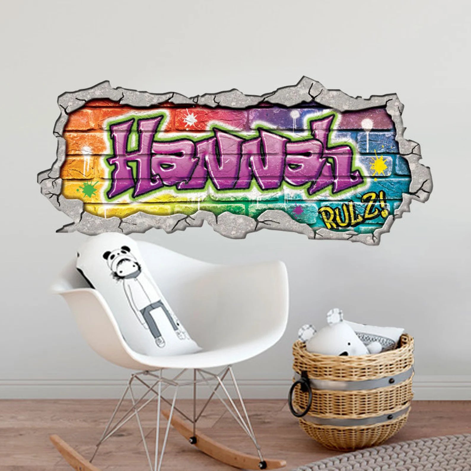 Tableau Personnalisé Sticker Graffiti