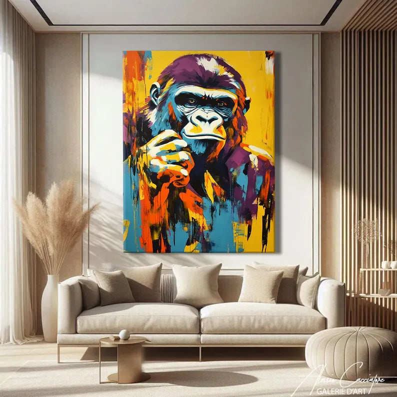 Poster Singe Pop Art