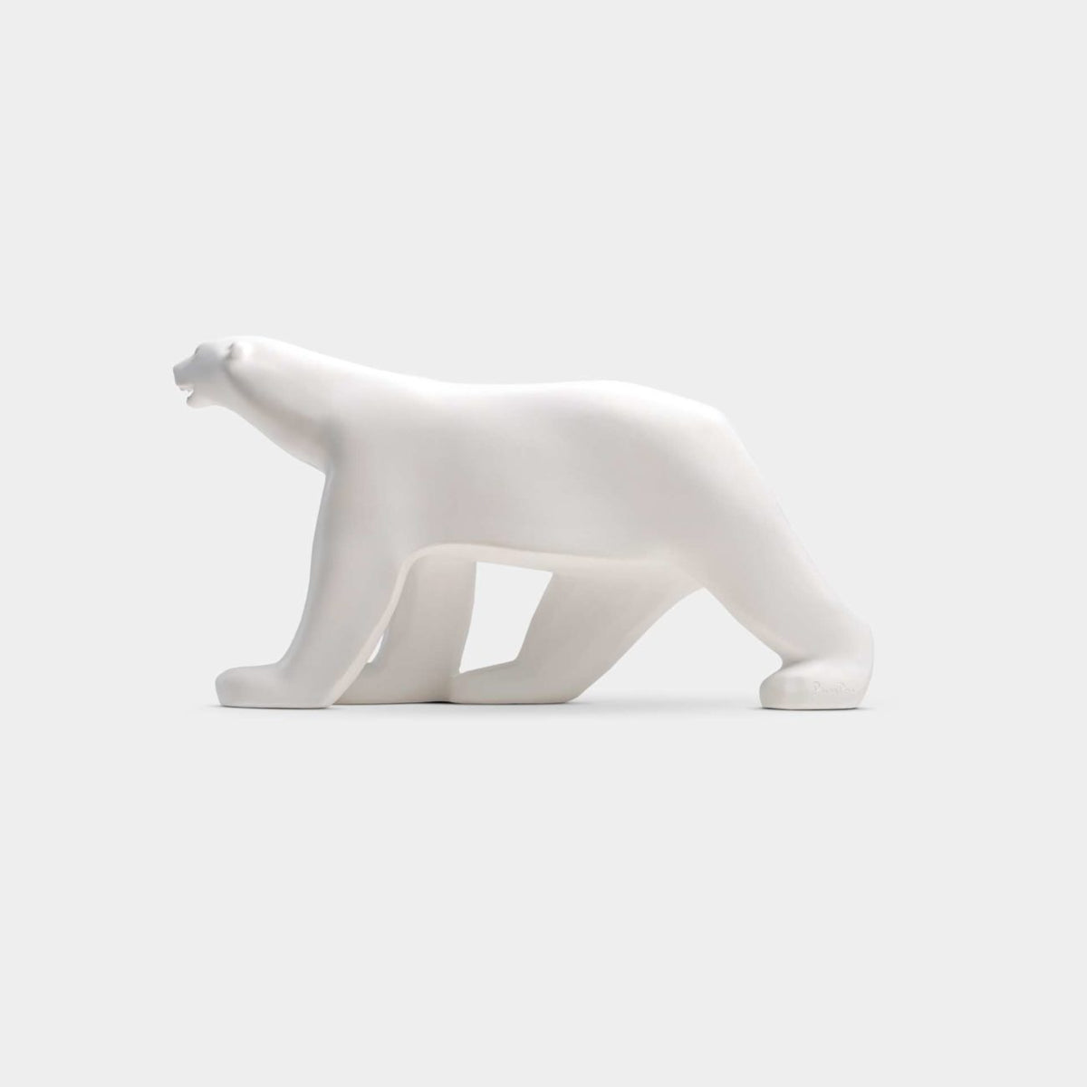Ours Blanc Bi-Face Richard Orlinski