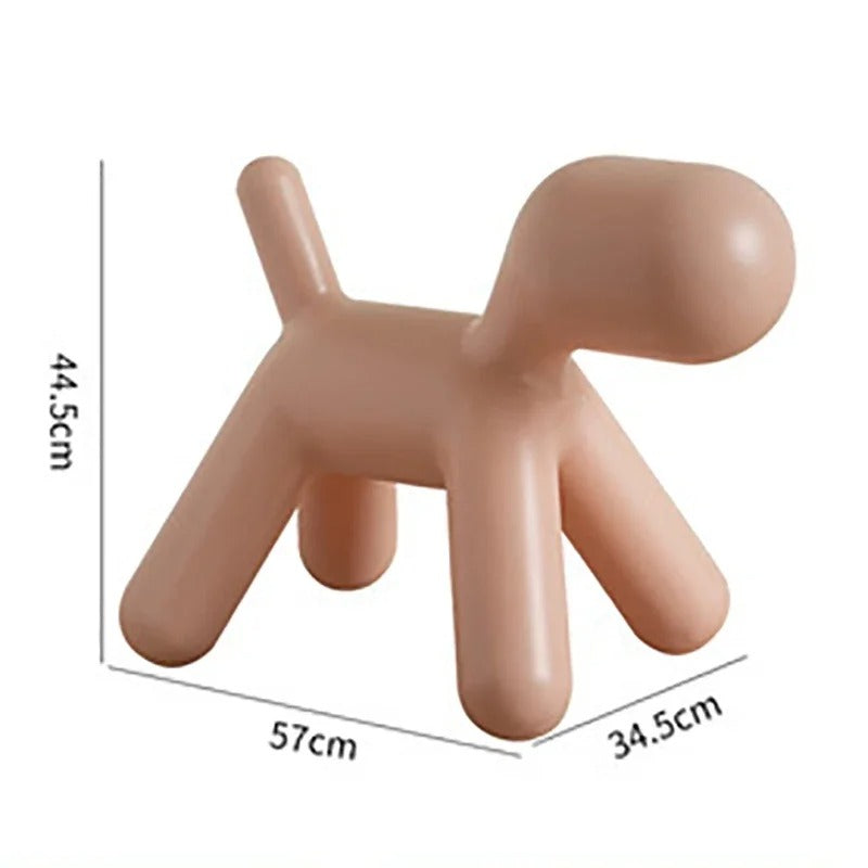Statue Chien Déco Colorée