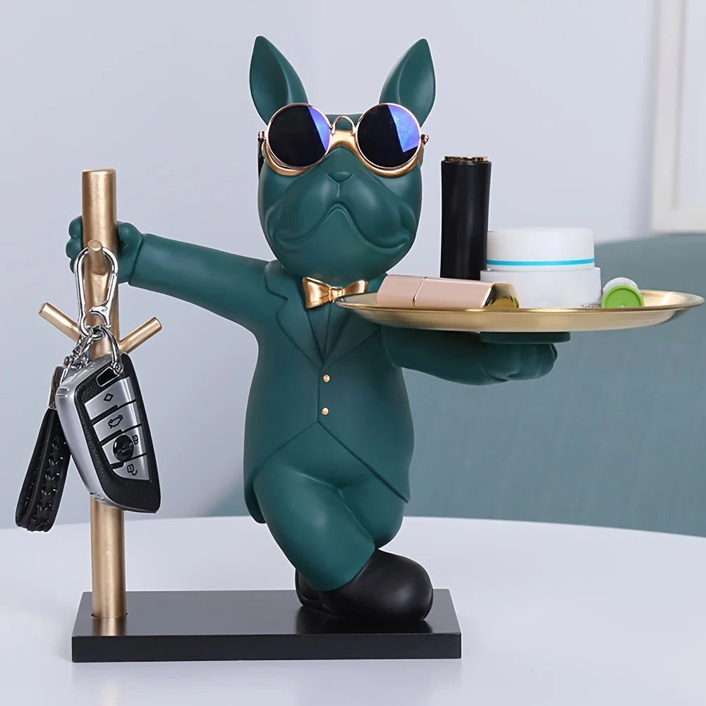 Statue Chien James Bond