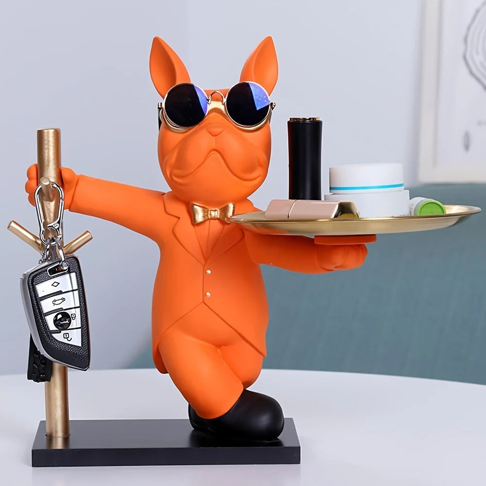 Statue Chien James Bond