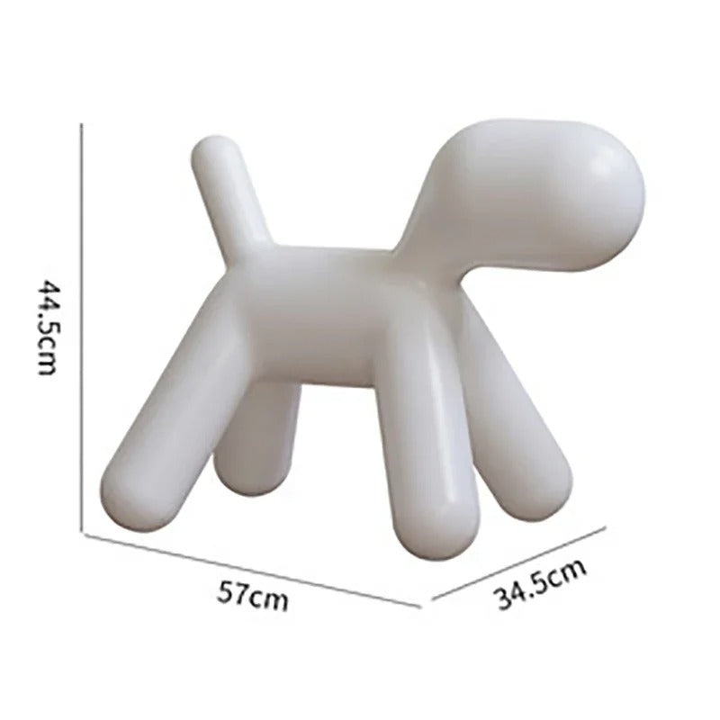 Statue Chien Déco Colorée