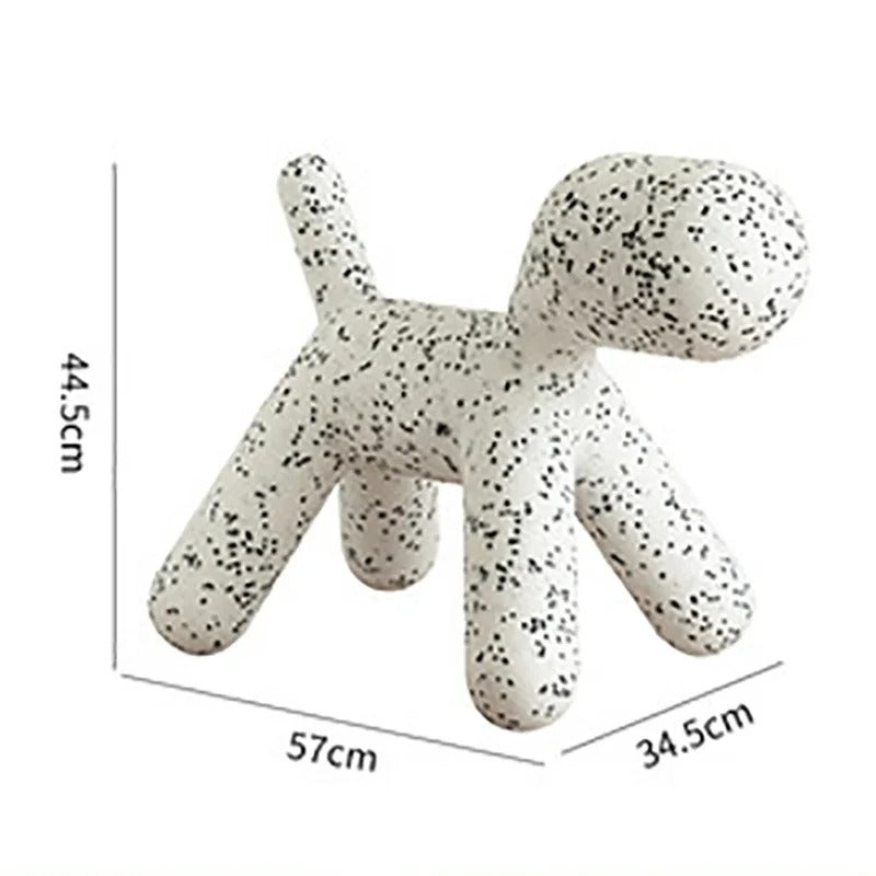 Statue Chien Déco Colorée