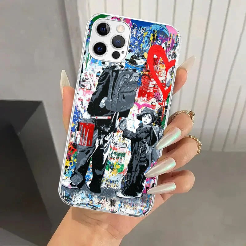 Coque Banksy Street Art (iPhone)