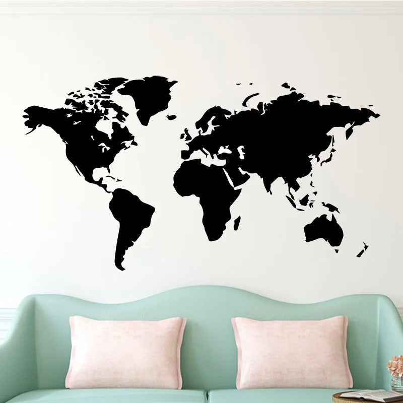Sticker Carte du Monde