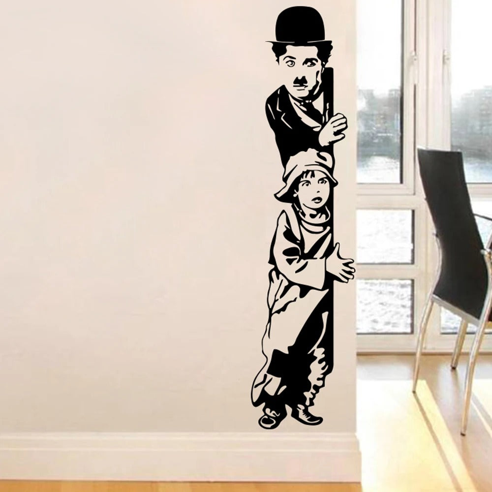 Sticker Banksy Charlie Chaplin