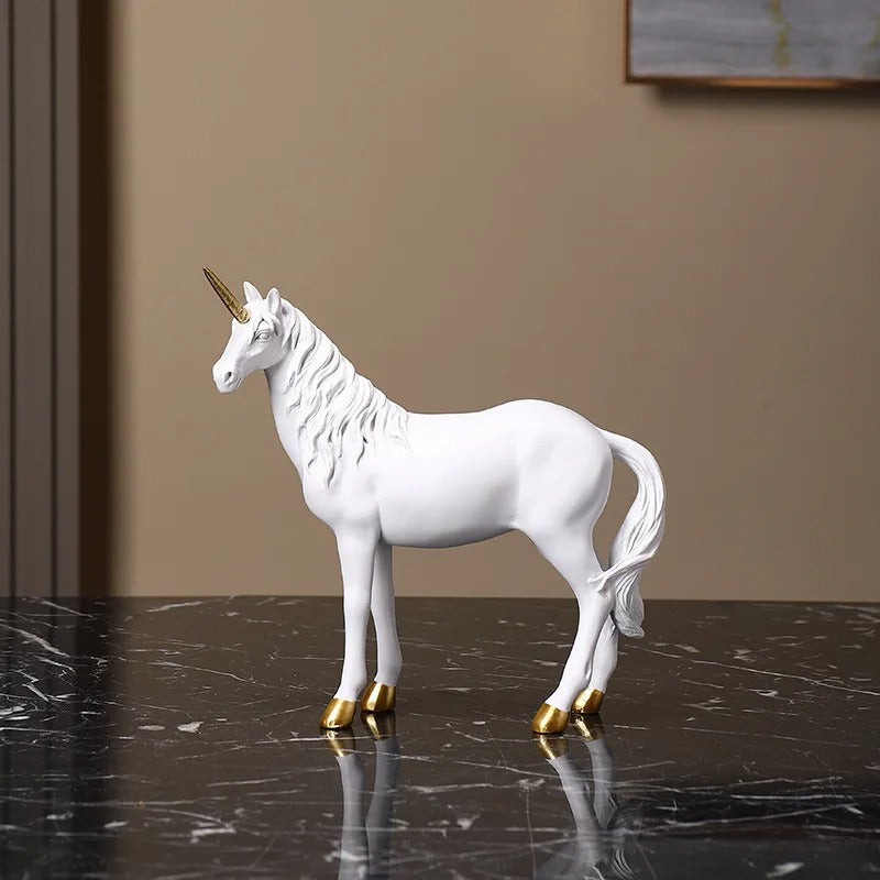 Statue Licorne Murale