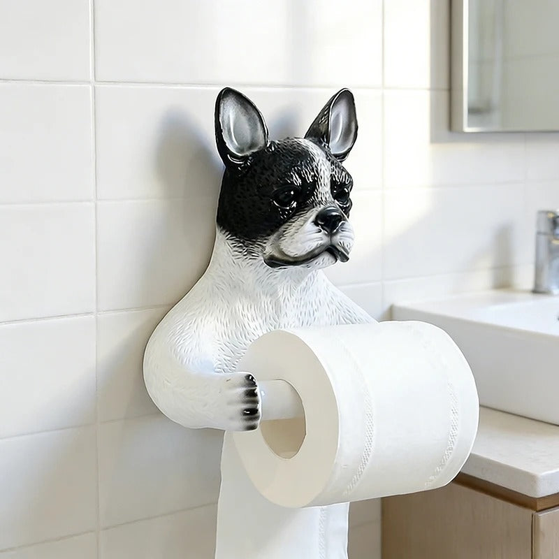 Porte Papier Toilette Chien