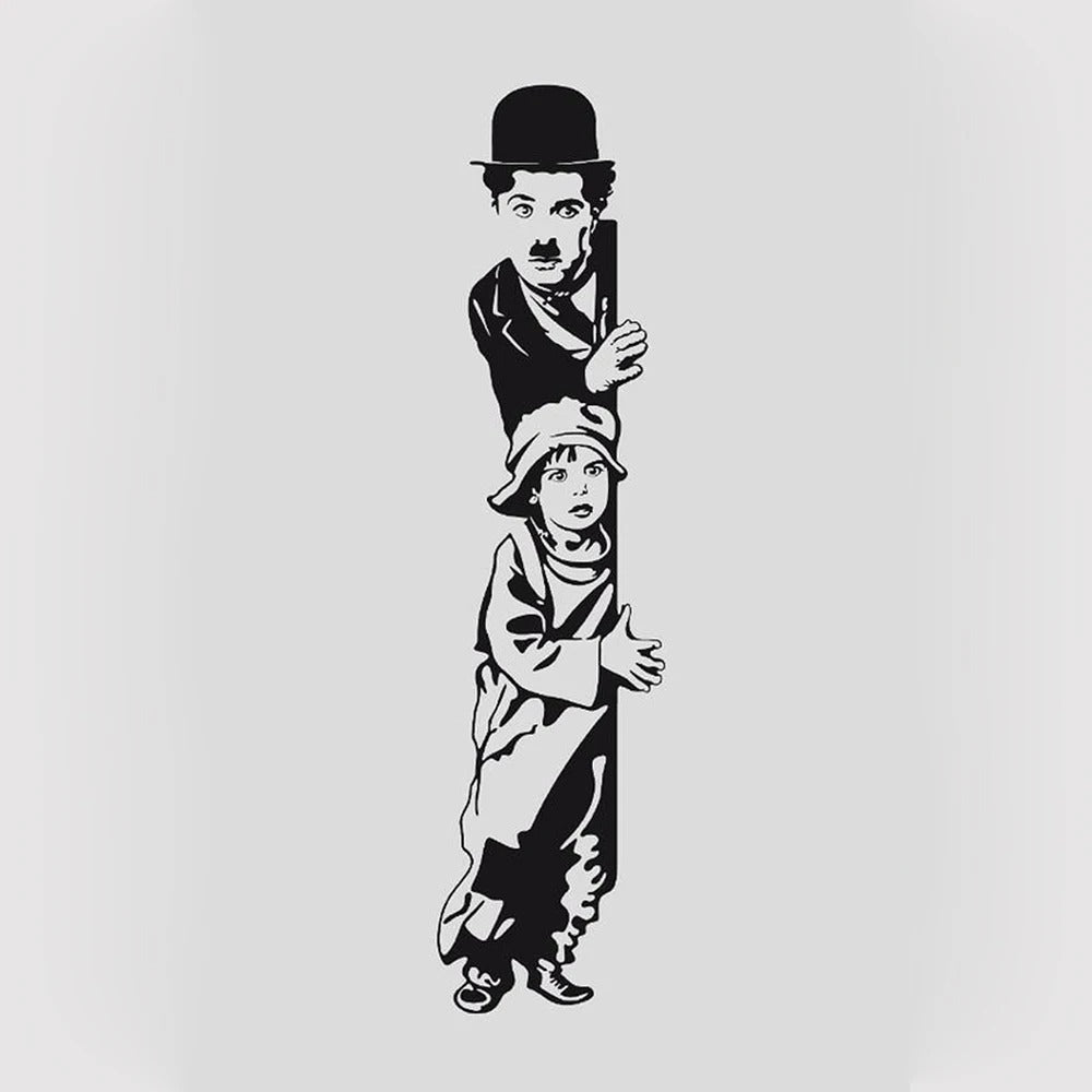 Sticker Banksy Charlie Chaplin
