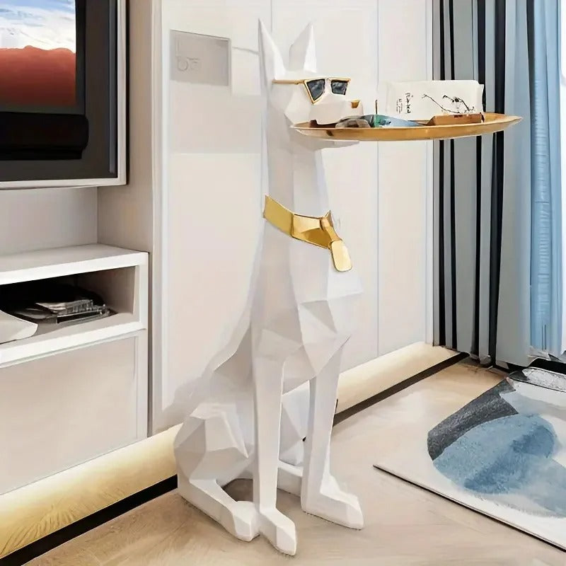 Statue Chien en Costume