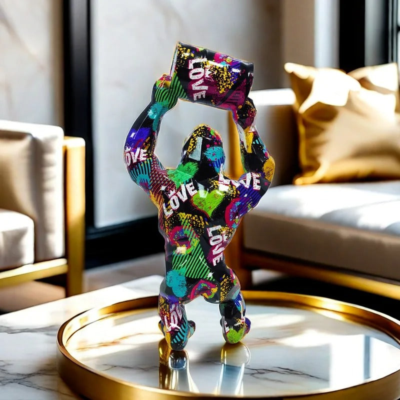 Statue Gorille Design