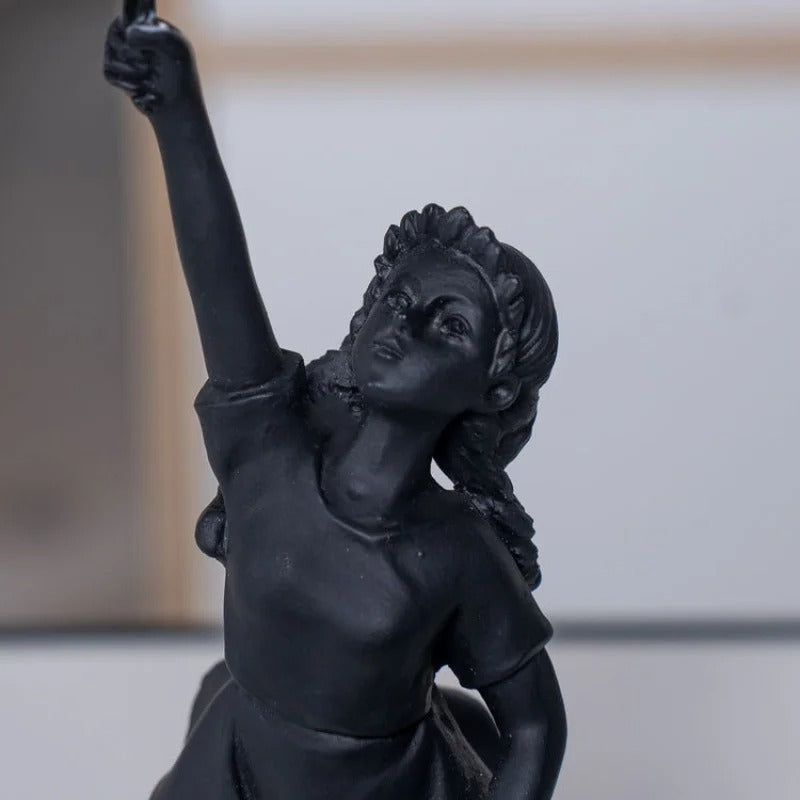 Statue Fille au Ballon