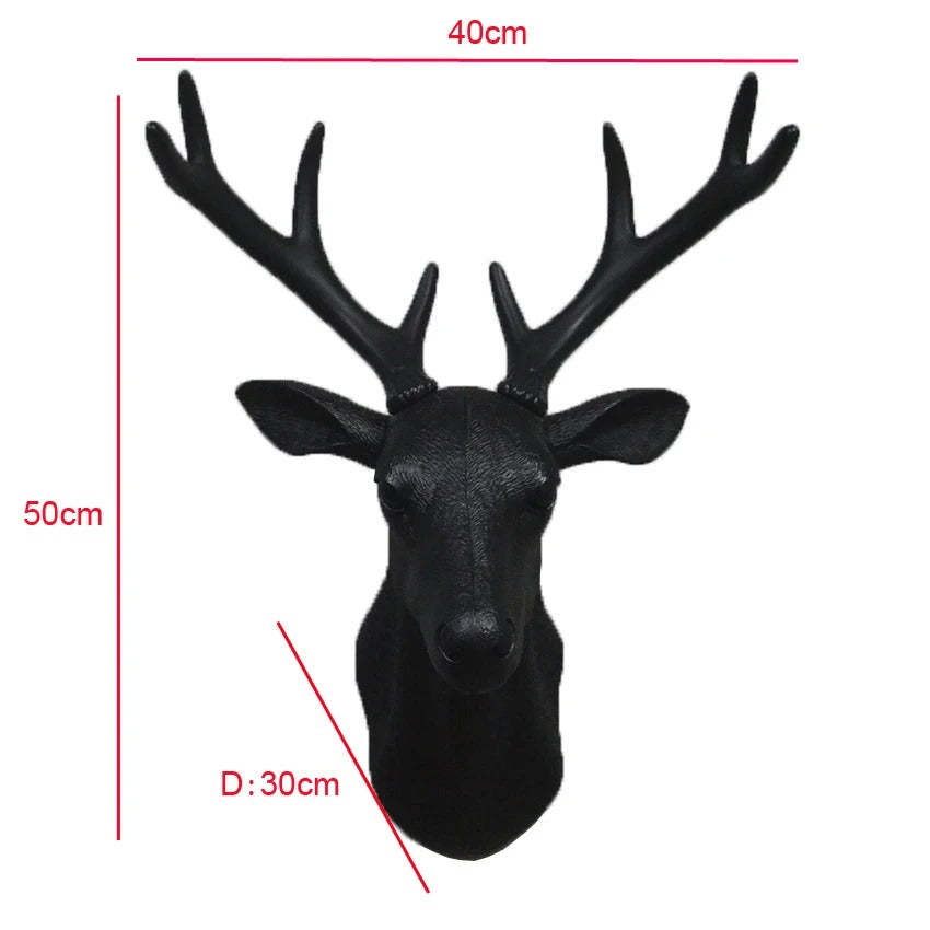 Tête de Cerf Murale