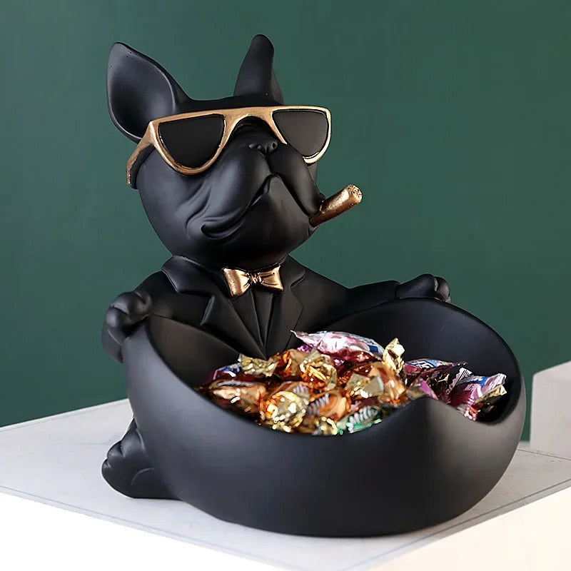 Statue Chien Rasta