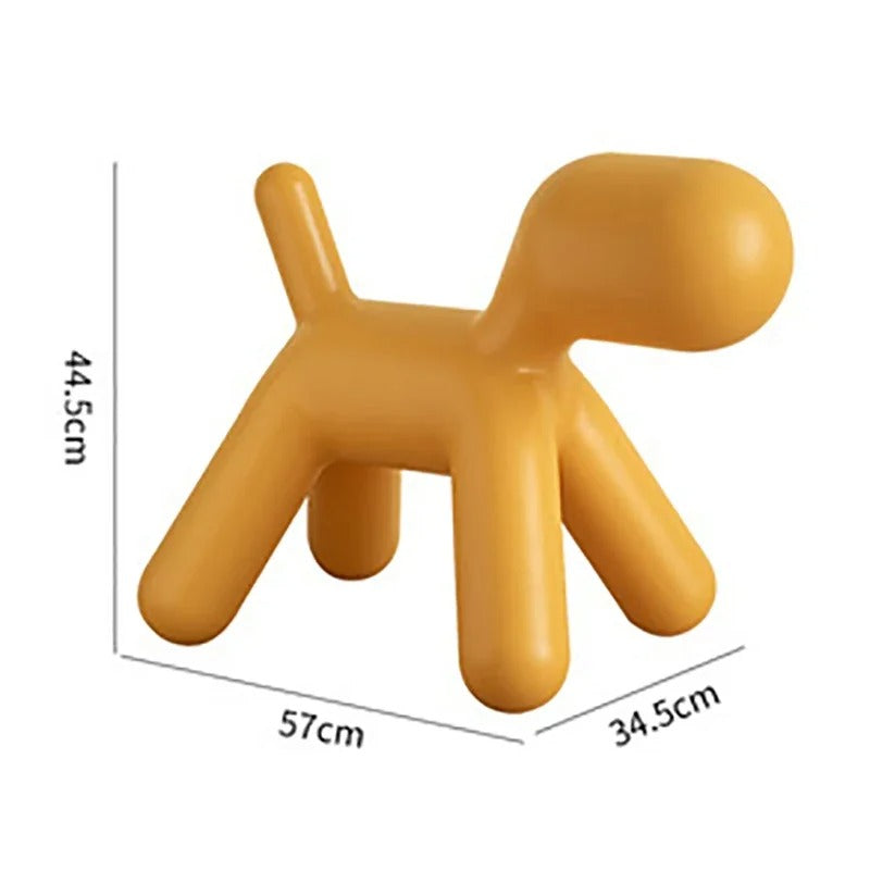 Statue Chien Déco Colorée