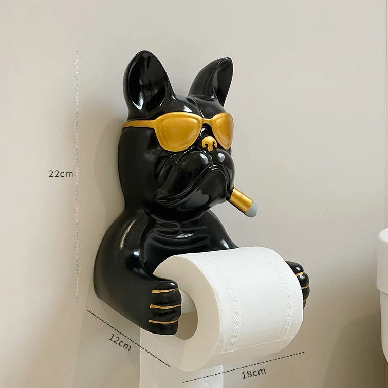 Porte Papier Toilette Chien Original