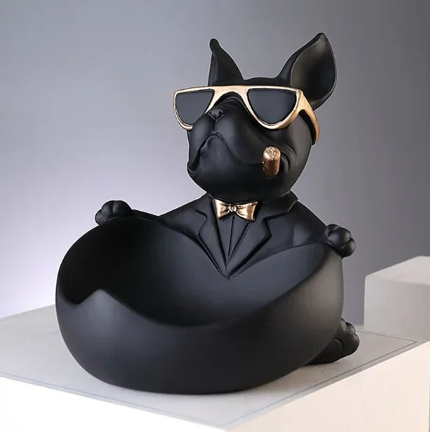 Statue Chien Rasta