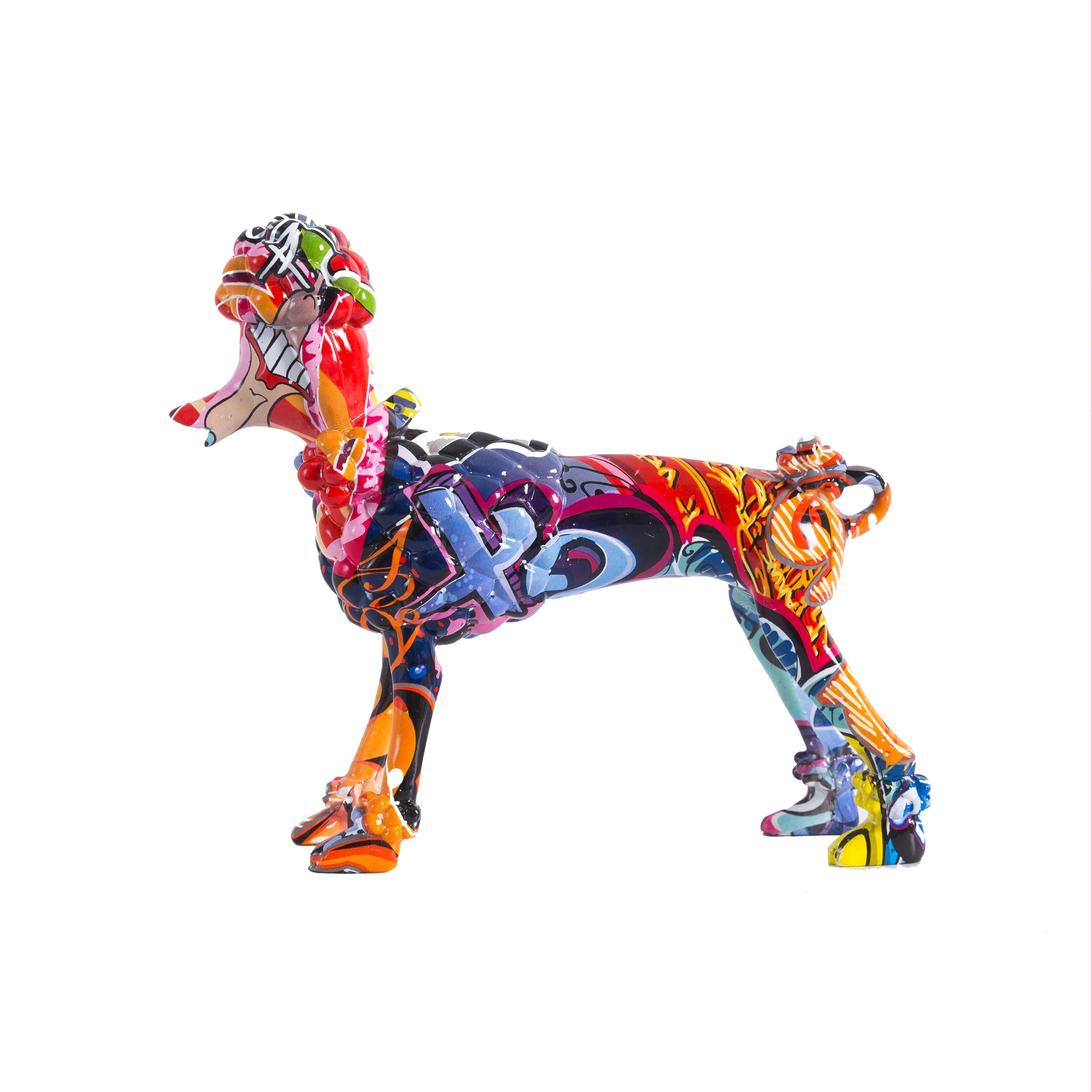 Statue Caniche Royal