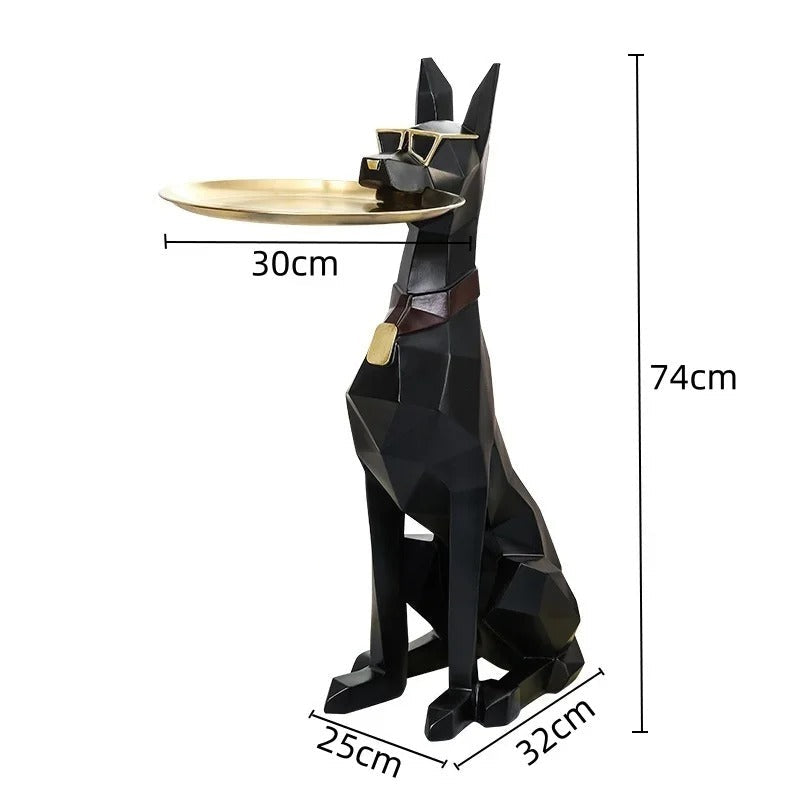 Statue Chien en Costume