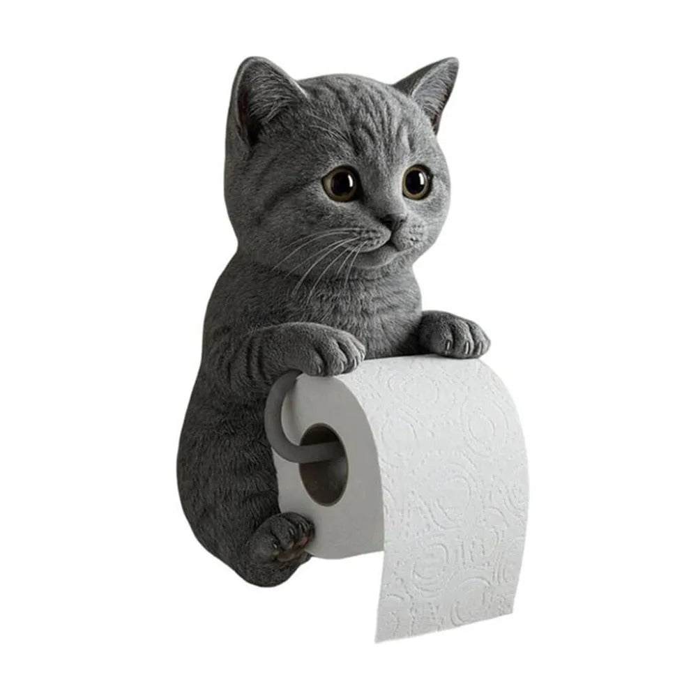 Porte Papier Toilette Chat Cool