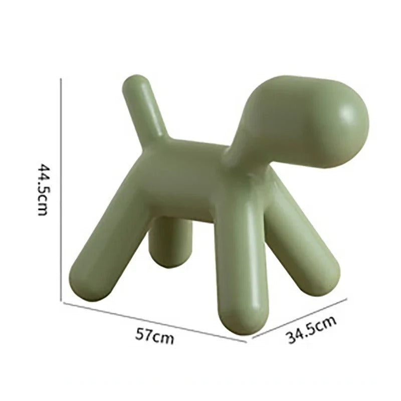 Statue Chien Déco Colorée