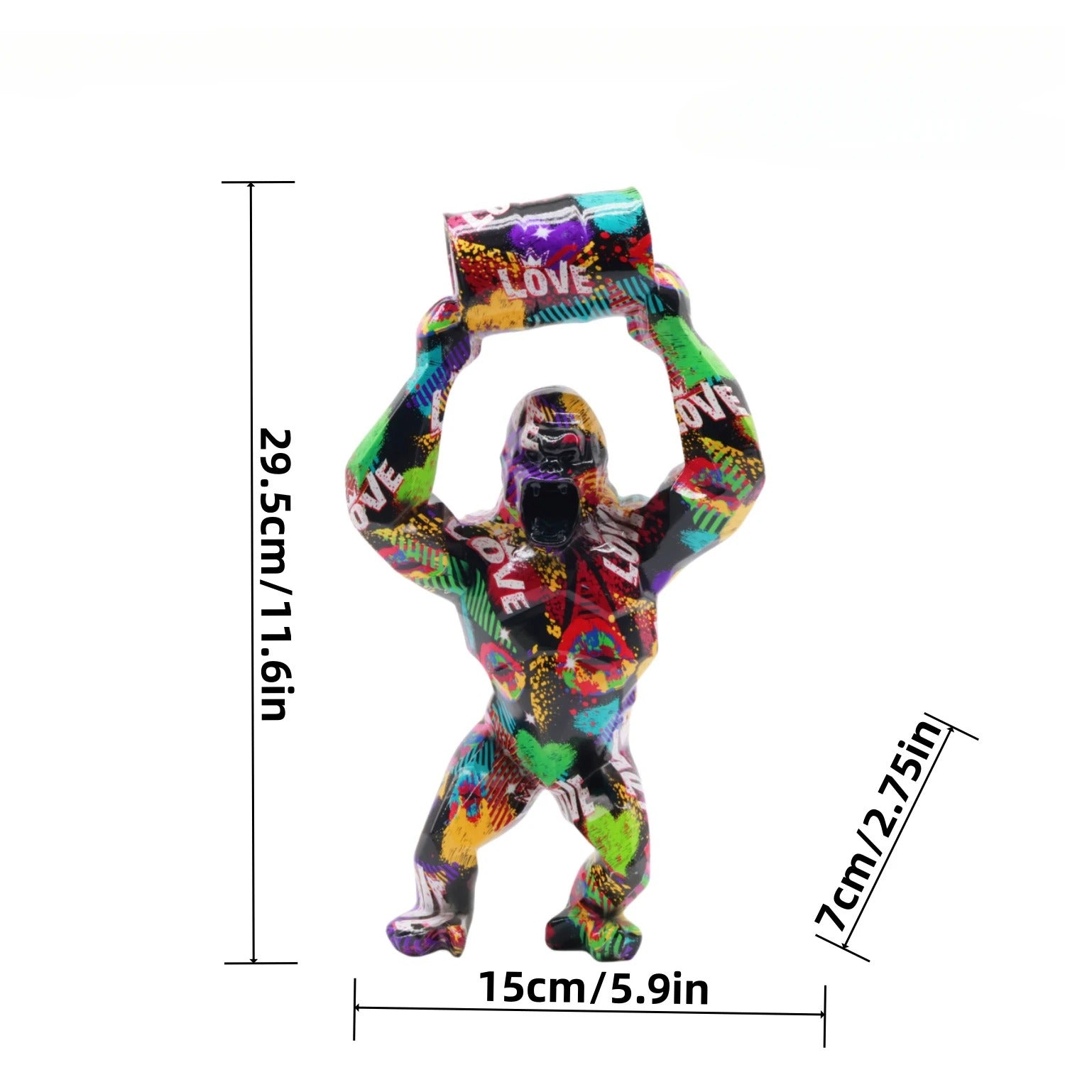 Statue Gorille Design