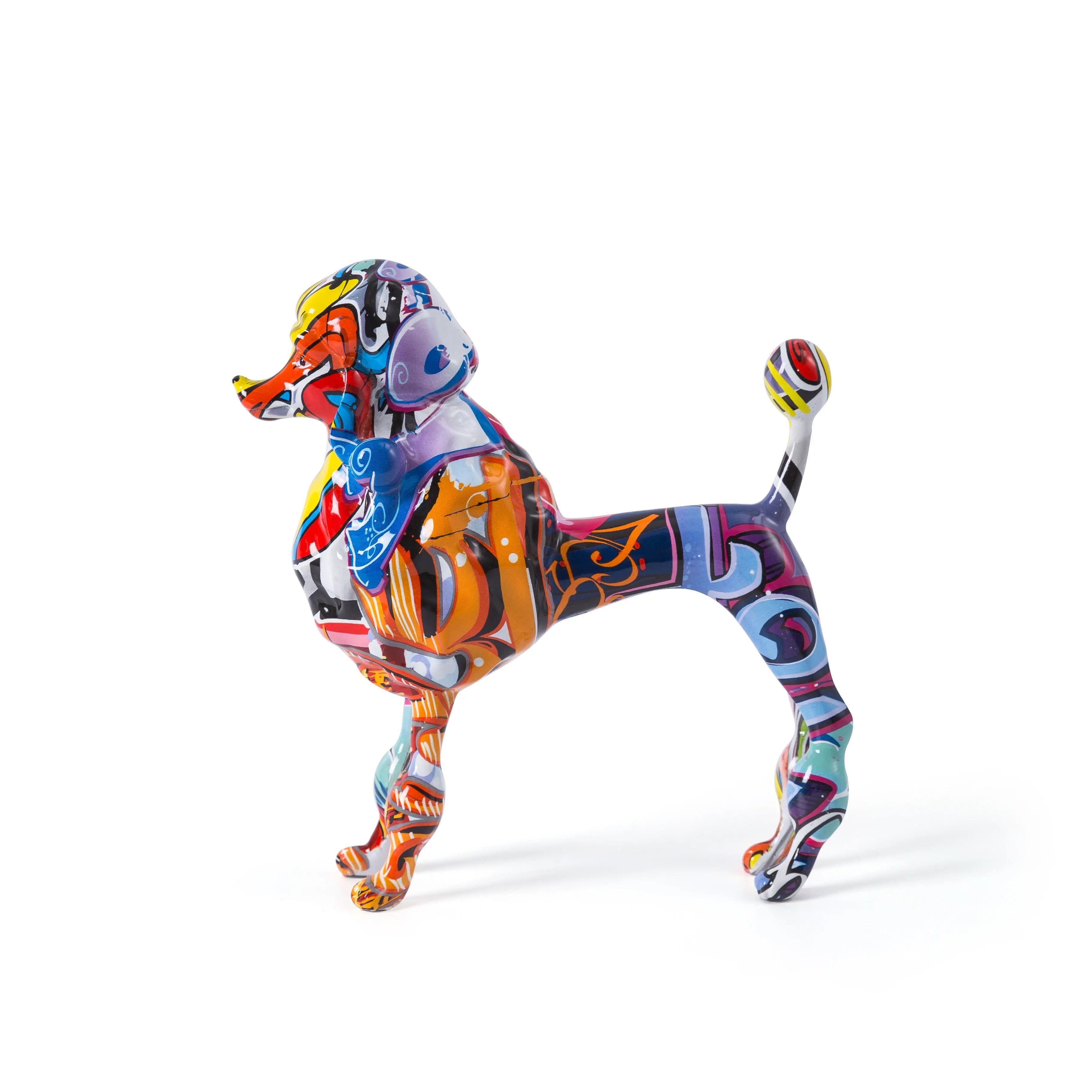 Statue Caniche Royal
