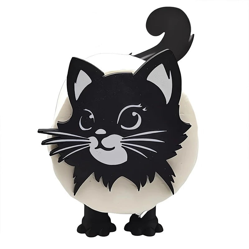 Porte Papier Toilette Chat