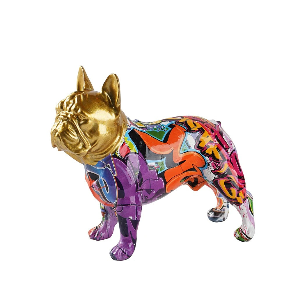 Statue Bulldog Français
