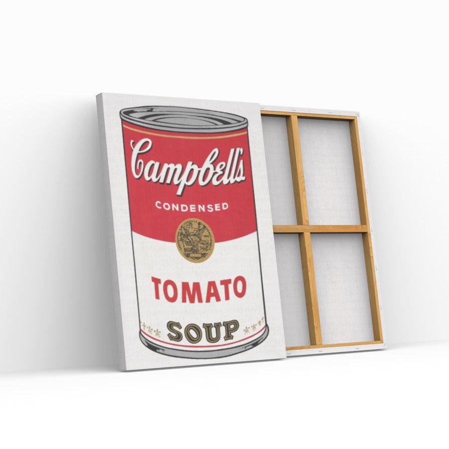 Tableau Street Art Andy Warhol "Tomato Soup"