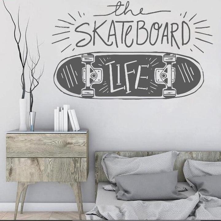 Autocollant Mural Skate