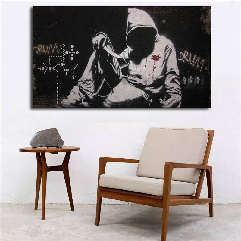 Banksy Hoodie With Knife