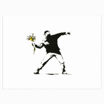 Banksy Lanceur de Fleurs