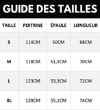 Guide Tailles Sweat
