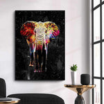 Peinture Toile Elephant