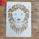 Pochoir Lion