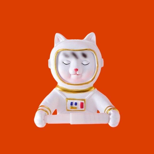 Porte Papier Toilette Astronaute Chaton