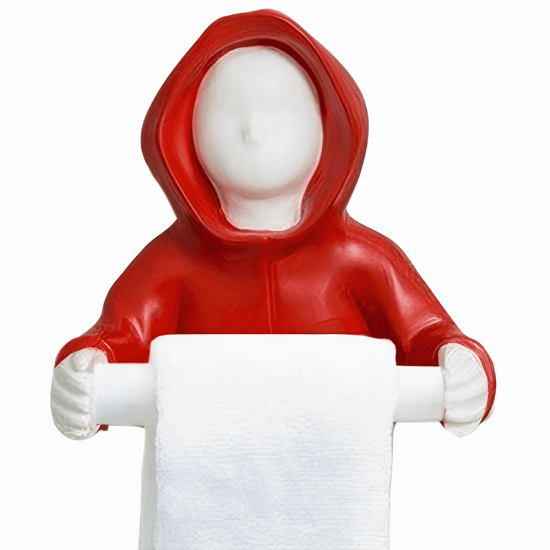 Porte Papier Toilette Boxeur Rouge