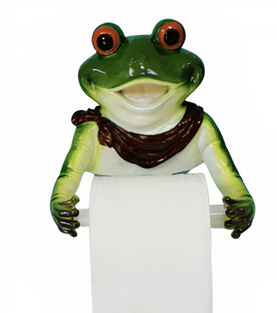 Porte Papier Toilette Grenouille