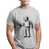 Shirt Banksy Robot