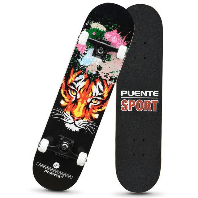 Skate Tigre Art