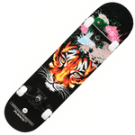 Skateboard Tigre Art