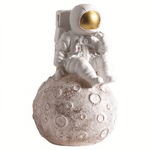 Statue Astronaute Lune
