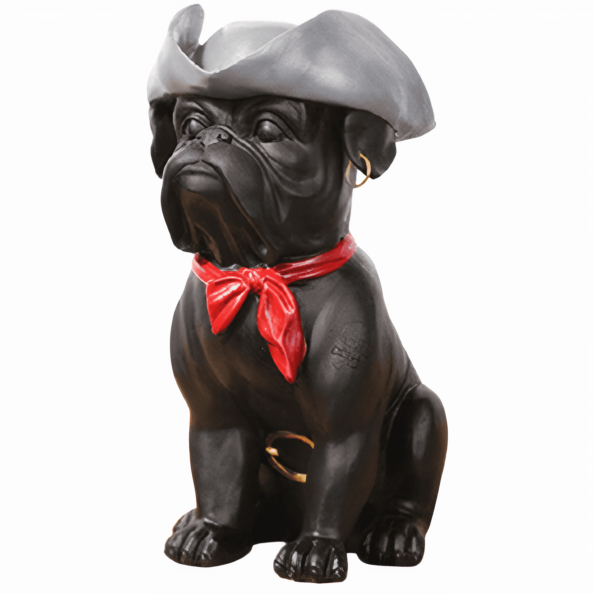 Statue Chien Pirate