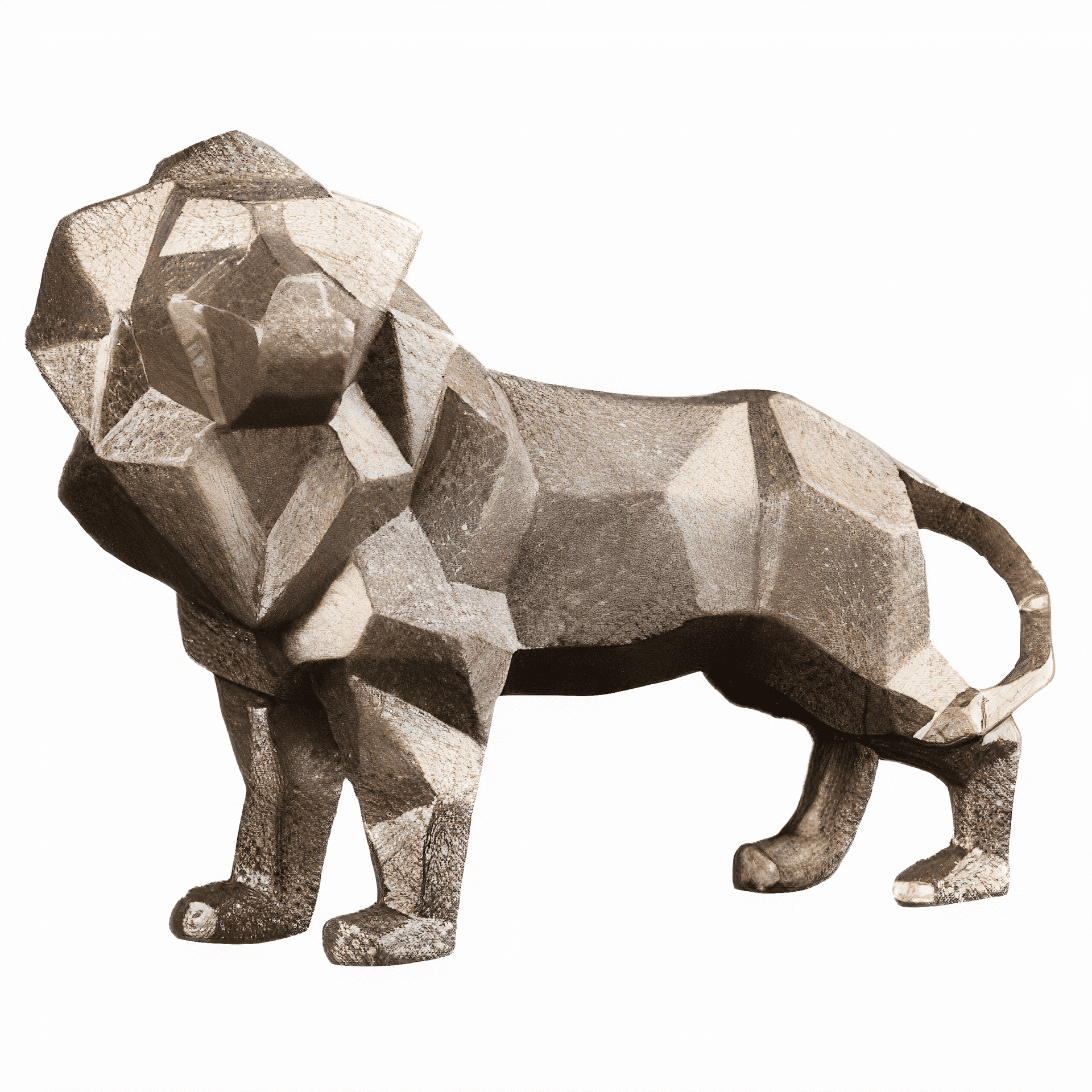 Statue Lion Origami