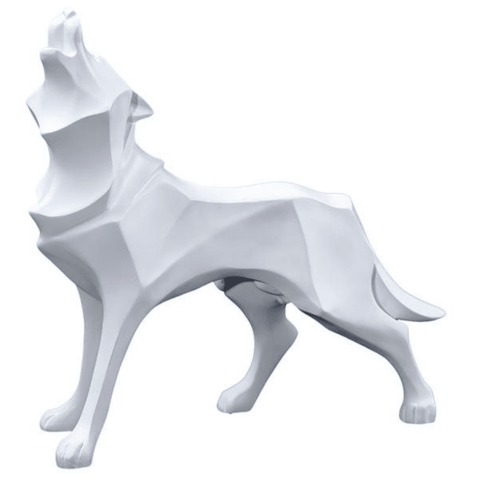 Statue Loup