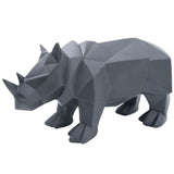 Statue Rhinocéros Origami