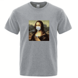T Shirt Mona Lisa Masque Homme